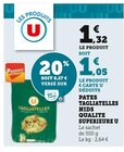Pâtes Tagliatelles Nids Qualité Supérieure - U - U Express Pâtes Tagliatelles Nids Qualité Supérieure - U à 1,05 € dans le catalogue U Express