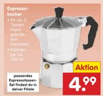 Espressokocher im Angebot bei Netto Marken-Discount in Niederkassel Espressokocher Angebote bei Netto Marken-Discount Niederkassel für 4,99 €