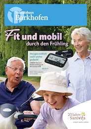 Sanitätshäuser Prospekt von Sanitätshaus Barkhofen GmbH & Co. KG in Kronach Aktueller Sanitätshaus Barkhofen GmbH & Co. KG Sanitätshäuser Prospekt für Kronach: Fit und mobil durch den Frühling mit 6} Seiten, 11.03.2026 - 31.05.2026