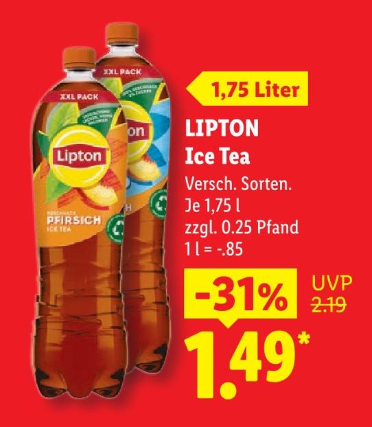 Ice Tea Pfirsich