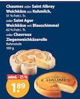 Saint Agur im V-Markt Prospekt Weichkäse aus Kuhmilch von Chaumes im aktuellen V-Markt Prospekt für 1,89 €