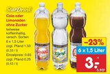 Cola oder Limonaden ohne Zucker bei Netto Marken-Discount im Spreenhagen Prospekt für 3,00 €