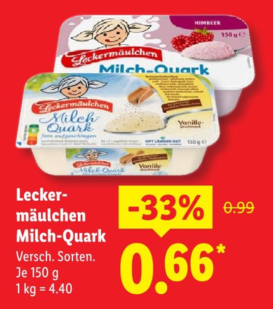 Milch-Quark Himbeer
