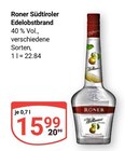 Südtiroler Edelobstbrand im Angebot bei GLOBUS in Oberhausen Südtiroler Edelobstbrand Angebote von Roner bei GLOBUS Oberhausen für 15,99 €