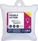 Lot de 2 oreillers Siluran 60 - BLEU CALIN - Intermarché à Romans-sur-Isère Lot de 2 oreillers Siluran 60 - BLEU CALIN en promo chez Intermarché Romans-sur-Isère à 14,95 €