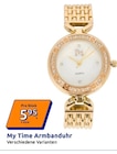 My Time Armbanduhr Angebote bei Action Salzgitter für 5,95 €