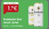 Dose im Angebot bei Raiffeisen Hohe Mark Hamaland eG in Borken Dose Angebote von Krombacher bei Raiffeisen Hohe Mark Hamaland eG Borken für 1,19 €