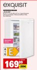Gefrierschrank GS 80-040E im Angebot bei E center in Mannheim Gefrierschrank GS 80-040E Angebote von Exquisit bei E center Mannheim für 169,99 €