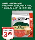 Tassimo T-Discs Angebote von Jacobs bei GLOBUS Brühl für 3,99 €