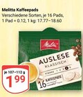 Aktuelle Melitta Angebote bei GLOBUS in Erfurt Aktuelles Auslese Klassisch Angebot bei GLOBUS in Erfurt ab 1,99 €