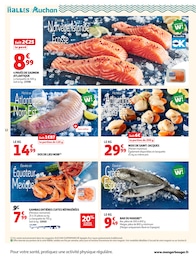 Prix et réduction Poisson dans le prospectus Auchan Supermarché en cours Offre Poisson dans le catalogue Auchan Supermarché du moment à la page 12