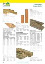 Bangkirai Terrassendielen Angebote im Prospekt "Holz- & Baukatalog 2024/25" von Holz Possling auf Seite 80