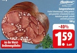 EDEKA Adelsdorf - Zungenrotwurst Angebot im Prospekt Zungenrotwurst bei EDEKA im Adelsdorf Prospekt für 1,59 €