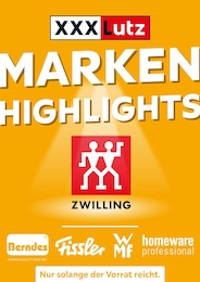 Der aktuelle XXXLutz Prospekt "MARKEN HIGHLIGHTS"