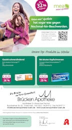 mea - meine apotheke Prospekt für Köln: "Unsere Oktober-Angebote", 4 Seiten, 01.10.2025 - 31.10.2025