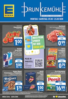 EDEKA Prospekt der Woche "Aktuelle Angebote" Seite 1, 23.06.2025 bis 28.06.2025 für Bedburg-Hau Aktueller EDEKA Prospekt "Aktuelle Angebote" Seite 1 von 24 Seiten für Bedburg-Hau