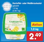 Kartoffel- oder Weißkrautsalat im Angebot bei Netto Marken-Discount in Solingen Kartoffel- oder Weißkrautsalat Angebote von Genuss Welt bei Netto Marken-Discount Solingen für 2,49 €