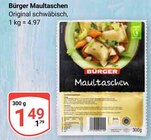 Maultaschen im Angebot bei GLOBUS in Krefeld Maultaschen Angebote von Bürger bei GLOBUS Krefeld für 1,49 €
