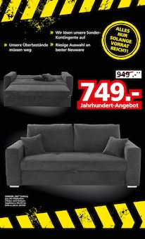 Couch im aktuellen Segmüller Prospekt (Heidelberg) Couch im Segmüller Prospekt "LAGERAUSVERKAUF BEI SEGMÜLLER" mit 56 Seiten (Heidelberg)