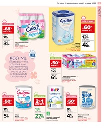 Prix et réduction Candia dans le prospectus Carrefour en cours Offre Candia dans le catalogue Carrefour du moment à la page 7