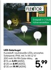 LED-Solarkugel bei BayWa Bau- und Gartenmärkte im Prospekt "" für 5,99 €