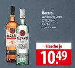 Bacardi Angebote bei famila Nordost Falkensee für 10,49 €