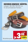Herren/Unisex Gürtel bei Marktkauf im Reutlingen Prospekt für 3,99 €