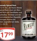 Aktuelles Remedy Spiced Rum Angebot bei GLOBUS in Erfurt ab 17,99 €