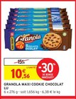 Granola maxi cookie chocolat - LU - Intermarché à Nancy Granola maxi cookie chocolat - LU en promo chez Intermarché Nancy à 10,56 €