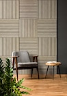 Panneau tasseaux de bois MDF feutrine noire - Décor Discount à Avignon Panneau tasseaux de bois MDF feutrine noire en promo chez Décor Discount Avignon à 13,90 €