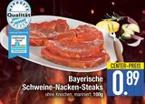 Aktuelles Bayerische Schweine-Nacken-Steaks Angebot bei EDEKA in München ab 0,89 €