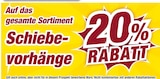 Schiebevorhänge im aktuellen POCO Prospekt