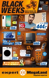 expert Elektromärkte Prospekt der aktuellen Woche mit 8 Seiten, gültig von 14.11.2025 bis 24.11.2025, in Ahrensburg und Umgebung Aktueller expert Elektromärkte Prospekt in Ahrensburg und Umgebung, "Top Angebote" mit 8 Seiten, 14.11.2025 - 24.11.2025