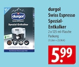 durgol Swiss Espresso Spezial-Entkalker Angebote bei famila Nordost Gifhorn für 5,99 €