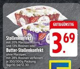 Stollenkonfekt im Angebot bei EDEKA in Ravensburg Stollenkonfekt Angebote von Gut&Günstig bei EDEKA Ravensburg für 3,69 €
