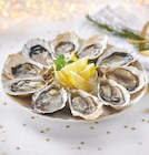 Huîtres fines de claires Marennes Oléron IGP N°2 en promo chez Intermarché Hyper Pantin à 5,99 €