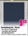 Verdunkelungrollo „Thermo“ im Angebot bei Hornbach in Gelsenkirchen Verdunkelungrollo „Thermo“ Angebote bei Hornbach Gelsenkirchen für 9,95 €