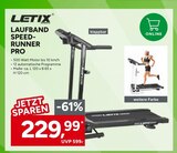 LAUFBAND SPEED-RUNNER PRO im Angebot bei Marktkauf in Freiburg LAUFBAND SPEED-RUNNER PRO Angebote von LETIX bei Marktkauf Freiburg für 229,99 €
