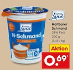 Haltbarer Schmand im Angebot bei Netto Marken-Discount in Neu-Ulm Haltbarer Schmand Angebote von Gutes Land bei Netto Marken-Discount Neu-Ulm für 0,69 €