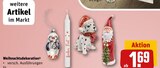 Weihnachtsdekoration für 1,69 € bei REWE im Angebot Weihnachtsdekoration im aktuellen REWE Prospekt