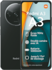 Smartphone écran 6.71" Redmi A3 128 go noir - Xiaomi en promo chez Carrefour Aulnay-sous-Bois à 99,99 €