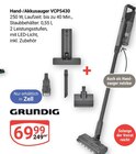 Hand-/Akkusauger VCP5430 im Angebot bei GLOBUS in Saarbrücken Hand-/Akkusauger VCP5430 Angebote von GRUNDIG bei GLOBUS Saarbrücken für 69,99 €