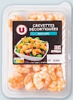Crevettes décortiquées nature - U en promo chez U Express Vandœuvre-lès-Nancy à 3,50 €
