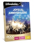 Coffret cadeau Wonderbox Joyeux Anniversaire pétillant à 29,90 € dans le catalogue Fnac