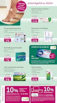 Nasenspray im aktuellen mea - meine apotheke Prospekt (Braunschweig) Nasenspray im mea - meine apotheke Prospekt "Unsere Oktober-Angebote" mit 4 Seiten (Braunschweig)