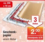 Geschenk- papier Angebote bei Zimmermann Laatzen für 2,00 €