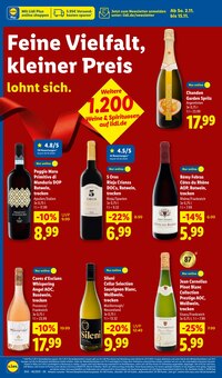 Champagner im aktuellen Lidl Prospekt (Saarbrücken) Champagner im Lidl Prospekt "LIDL LOHNT SICH" mit 67 Seiten (Saarbrücken)