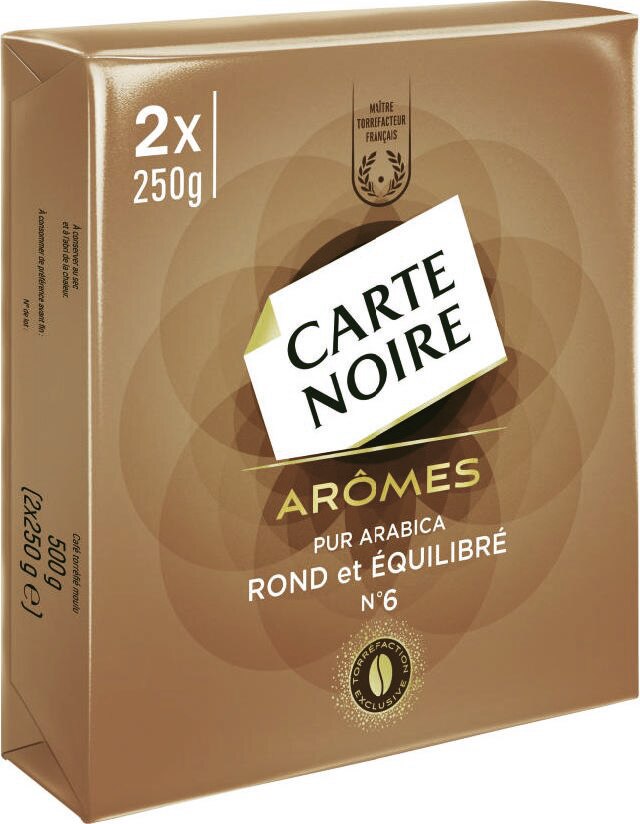 Café Moulu Arômes Rond et Equilibré N°6