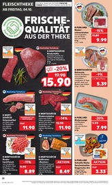 Aktueller Kaufland Prospekt mit Schweinefilet, "Aktuelle Angebote", Seite 22