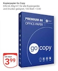 Premium 80 Office-Paper Angebote von Go Copy bei GLOBUS Bad Homburg für 3,99 €